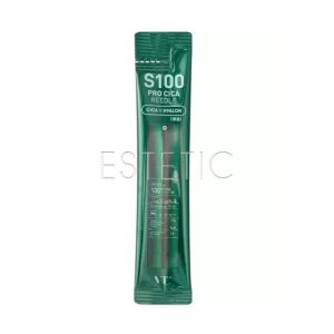 Бустер для лица VT Cosmetics 100 PRO CICA Reedle Shot со спикулами для чувствительной кожи, стик 2 мл