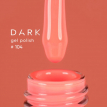 Гель-лак Dark gel polish 104 яркий коралловый, 6 мл