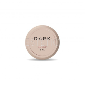 Топ для дизайна ногтей Dark 3D Top прозрачный без липкого слоя, 5 г