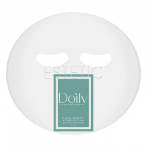 Маска-косметологическая для лица Doily, спанлейс, 50 ​​шт в уп.