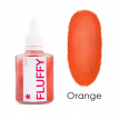 Бархатная пудра для ногтей Easy Fluffy Orange оранжевая, 3 г