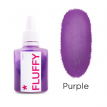 Бархатная пудря для ногтей Easy Fluffy Purple фиолетовая, 3 г