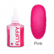 Бархатная пудра для ногтей Easy Fluffy Pink розовая, 3 г