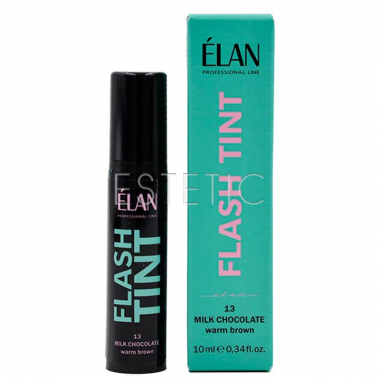 Система прямого фарбування брів ELAN Flash Tint 13 Milk Chocolate, 10 мл