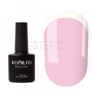 KOMILFO База Color French Base 027 камуфлирующая нежная розово-лиловая, 8 мл
