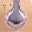 База DARK PRO base 62 камуфлююча молочно-рожева з рожевим мікроблиском,15 мл