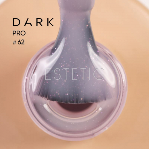 База DARK PRO base 62 камуфлирующая молочно-розовая c розовым микроблеском,15 мл