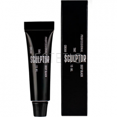 Краска для ресниц SCULPTOR Tint Deep Black глубокий черный, 15 мл