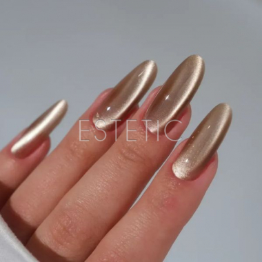 Гель-лак Easy Silk Cat 02 шёлковый кошачий глаз бежевый дымчатый, 7,5мл