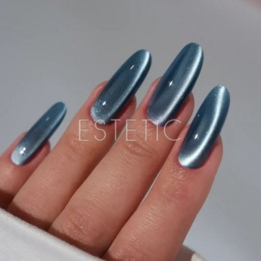 Гель-лак Easy Silk Cat 08 шовкове котяче око глибокий морський, 7,5мл