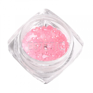 Жемчужины для дизайна ногтей Komilfo Light pink розовые, 2 мм