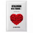 Тканевая маска Medi Peel Hyaluron Vita Toning Ampoule mask тонизирующая, 25 мл