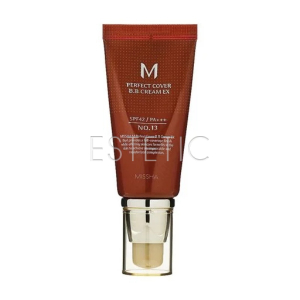 Тональный ББ-крем Missha M Perfect Cover BB Cream SPF42/PA++ №13 Bright Beige, 50 мл