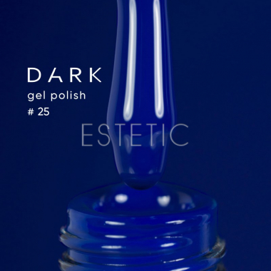 Гель-лак Dark gel polish 25 синій кобальтовий, 6 мл