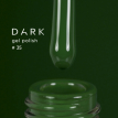 Гель-лак Dark gel polish 35 зеленый цвет листьев, 6 мл