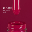 Гель-лак Dark gel polish 45 яркий насыщенный малиновый, 6 мл