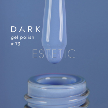 Гель-лак Dark gel polish  73 блакитно-волошковий, 6 мл