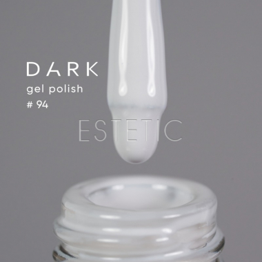 Гель-лак Dark gel polish 94 белый с лиловым оттенком, 6 мл