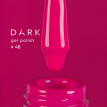 Гель-лак Dark gel polish  48 неоновий яскравий рожево-малиновий, 6 мл