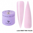 Гель DNKa Builder Gel #0007 Pink Pollen ніжний рожево-ліловий з шимером, 15 мл
