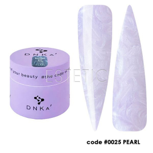 Гель DNKa Builder Gel #0025 Pearl нежно-сиреневая жемчужина,15 мл