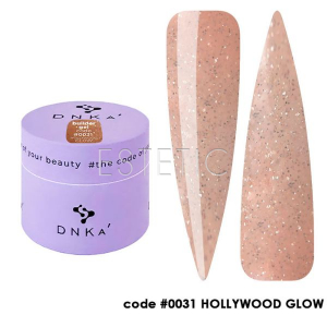 Гель DNKa Builder Gel #0031 Hollywood Glow светоотражающий бежевый,15 мл