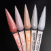 Фото 4 - Гель DNKa Builder Gel #0034 Hollywood Glow светоотражающий молочный, 15 мл