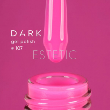 Гель-лак Dark gel polish 107 ярко-розовый, 6 мл