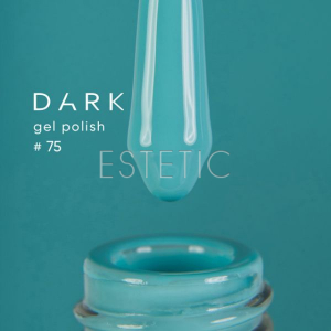 Гель-лак Dark gel polish  75 светло-бирюзовый тифани, 6 мл
