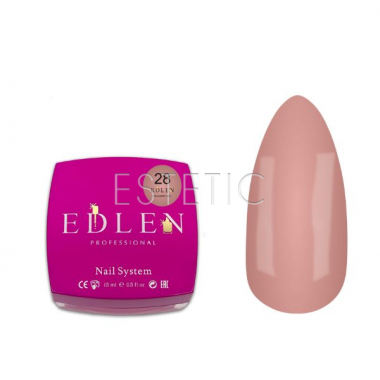 Гель для наращивания EDLEN Builder gel №28 Office,15 мл