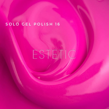 Однофазний гель-лак Touch Solo Gel Polish 16 рожева фуксія, 9 мл