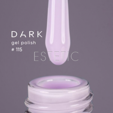 Гель-лак Dark gel polish 115 зефирный светлая лаванда, 6 мл