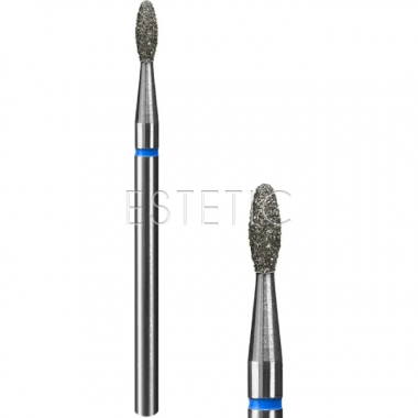 Фреза алмазная mART M-068 Оливка 2в1 Blue 2,5x5 мм