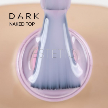 Топ для гель лаку Dark Naked Top рожевий холодний,10 мл