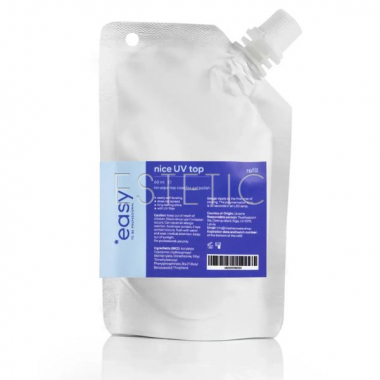 Топ для гель-лаку Easy Nice UV top без липкого шару з УФ фільтрами, 60мл