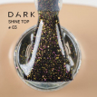 Топ Dark Shine Top 3 микс розового и золотого микроблеска, 10 мл