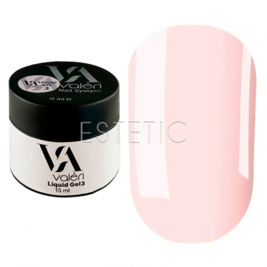 Рідкий гель Valeri Liquid Gel 003 ныжно-рожевий, 15 мл