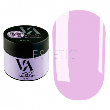 Рідкий гель Valeri Liquid Gel 015 ліловий, 15 мл