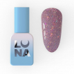 Гель-лак LUNA Color №217 Reflection светоотражающий дымчасто-розовый с разными блесточками,8мл