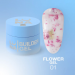 Фото 1 - Гель для ногтей Lunamoon Flower Gel №1 молочный гель с темно-розовыми сухоцветами, 15 мл
