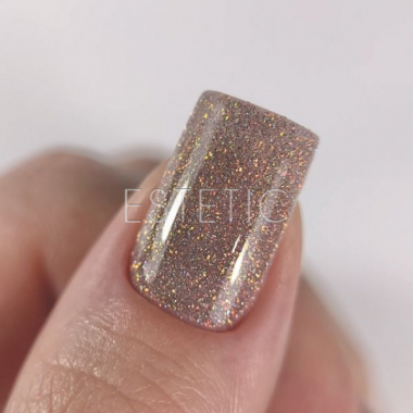 Гель-лак Dark Gel Polish Flash 19 светоотражающий, 10 мл