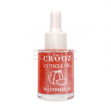 Масло для кутикулы и ногтей Сухое Crooz Watermelon с шиммером, 20 мл
