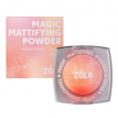 ZOLA Пудра для лица Magic Mattifying Powder BEIGE, 5 г