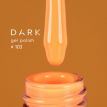Гель-лак Dark gel polish 103 яркий оранжевый неоновый, 6 мл