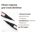 Фото 2 - Микро-маркер, лайнер для глаз Bless Slimliner Dark Brown, 0,5 мл