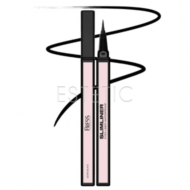 Микро-маркер, лайнер для глаз Bless Slimliner Ultra Black, 0,5 мл