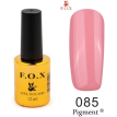 Гель-лак F.O.X Pigment №085 (світло-рожевий шоколад, емаль), 12 мл