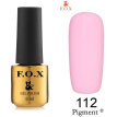 Гель-лак F.O.X Pigment №112 (светло-розовый, эмаль), 6 мл