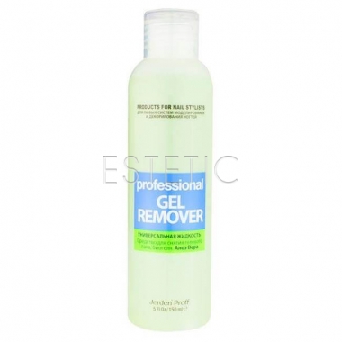 Jerden Proff Gel Remover - Средство для снятия гель-лака, биогеля АЛОЭ ВЕРА, 150 мл