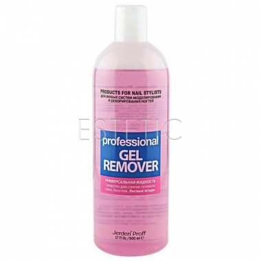 Jerden Proff Gel Remover - Засіб для зняття гель-лаку, біогелю ЛІСОВІ ЯГОДИ, 500 мл